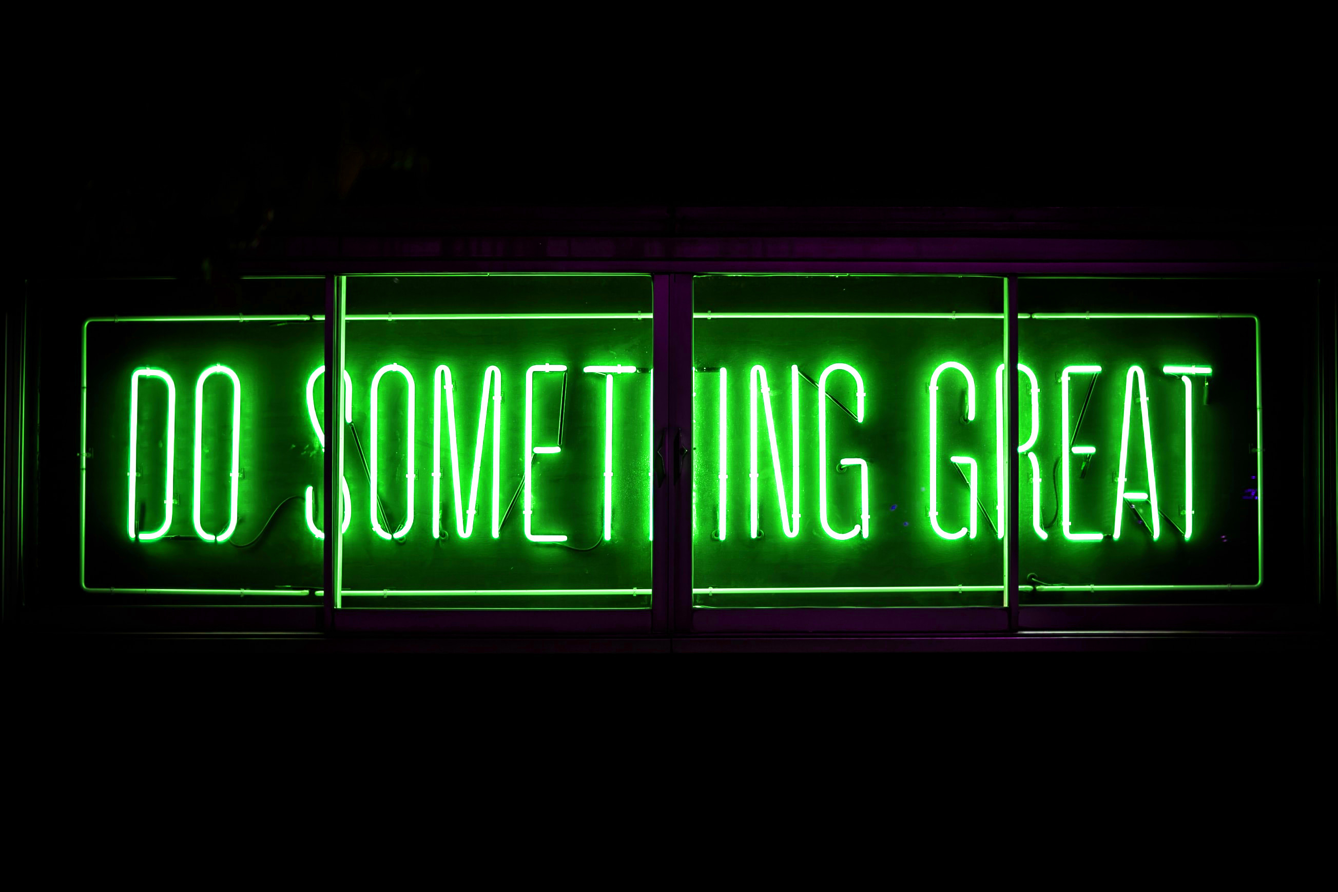 via - do something great